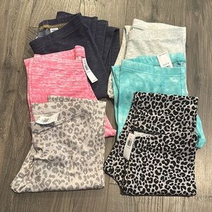 Girls Old Navy Assorted Color Straight Leggings XL (14-16)